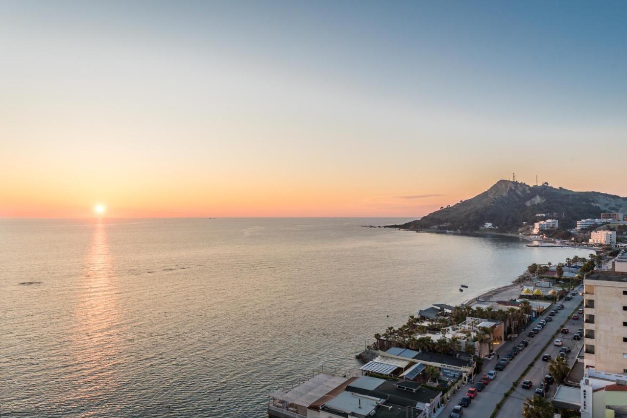 Blue Heaven -Full Sea View Brand New Apartment Дуррес Екстер'єр фото
